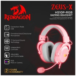 CUFFIE GAMING REDRAGON...