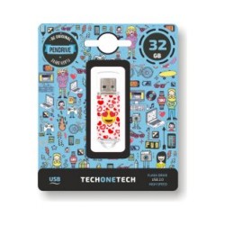 Pendrive TechOneTech Heart...