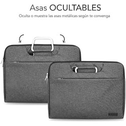 Borsa Cartella Subblim Business per Laptop Design Moderno ed Elegante  Compatibile con Laptop Fino a 15.6