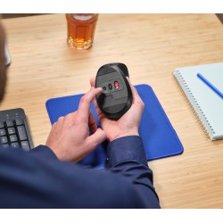 Mouse wireless ricaricabile Trust Bayo+  TR25146  2400dpi 6 pulsanti Colore nero