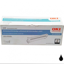 TONER ORIGINALE OKI 43837108 ES3640 A3/PRO NERO