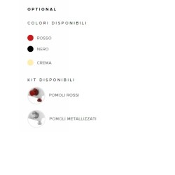 AFFETTATRICE A GRAVITÀ FAC S220 CE DOMESTICO (AFFILATOIO STACCATO) COLORATA + POMOLI METALIZZATI