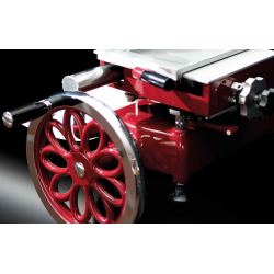 AFFETTATRICE FAC MANUALI A VOLANO MOD 300 VO LINEA STANDARD VOLANO FIORATO PIENO COLORATA CE PROFESSIONALE