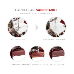 AFFETTATRICE FAC MANUALI A VOLANO MOD 350 VO LINEA STANDARD VOLANO PIENO COLORATA CE PROFESSIONALE