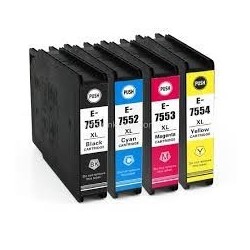 Cartuccia Compatibile EPSON STYLUS Workforce Pro WF-8000 C13T755140 / T7551 BLACK