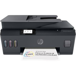 STAMPANTE MULTIFUNZIONE COLORE HP 5HX14A Smart Tank Plus 570 con Wi-Fi, 11 ppm
