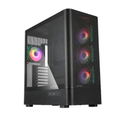 CASE Tower Abysm Danube Sava H500 II ATX ITX Micro ATX AB123801Pannello laterale vetro temperato
