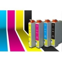Kit Risparmio 10pz Cartucce Compatibili EPSON STYLUS BX305 SX420 320 BK525 SX620 10 pz