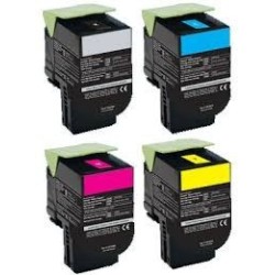 Toner Rigenerato LEXMARK 80C2XK0 802XK CX510 NERO 8K
