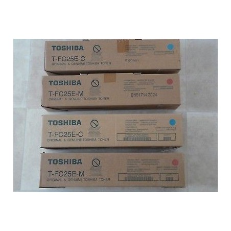 TONER COMPATIBILE TOSHIBA 6AJ00000072 / T-FC25EC E-Studio 2540C CIANO 2330C,2820C,2830C,3520C,3530C,4520C