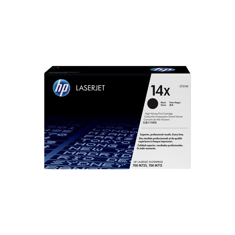 Toner COMPATIBILE HP LaserJet Enterprise 700 MFP M712 CF214X 14X NERO 17,5K