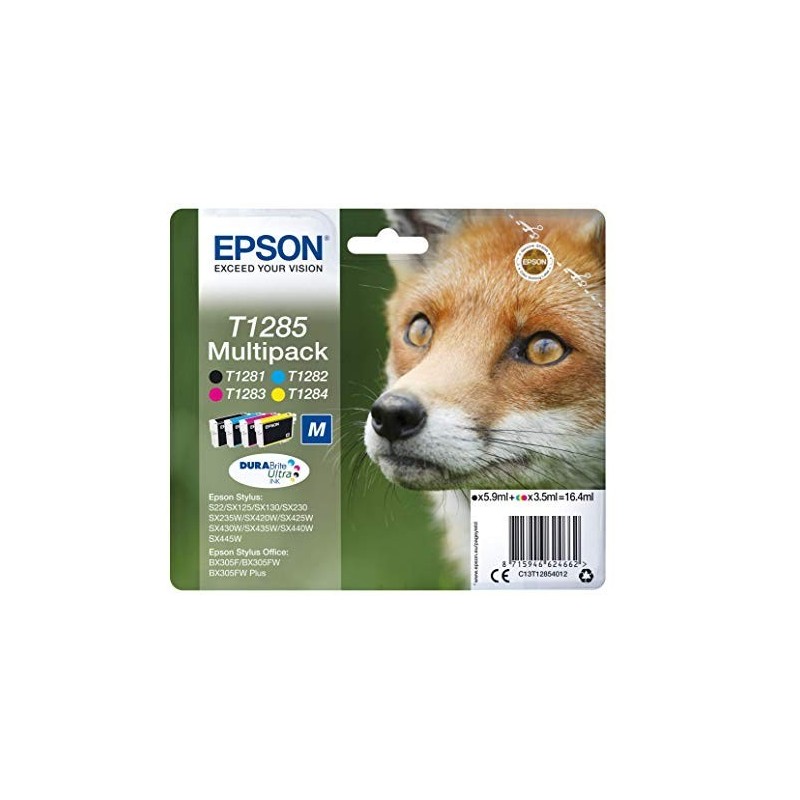 MULTIPACK CARTUCCIA ORIGINALE EPSON C13T26164020 T26 CYMK