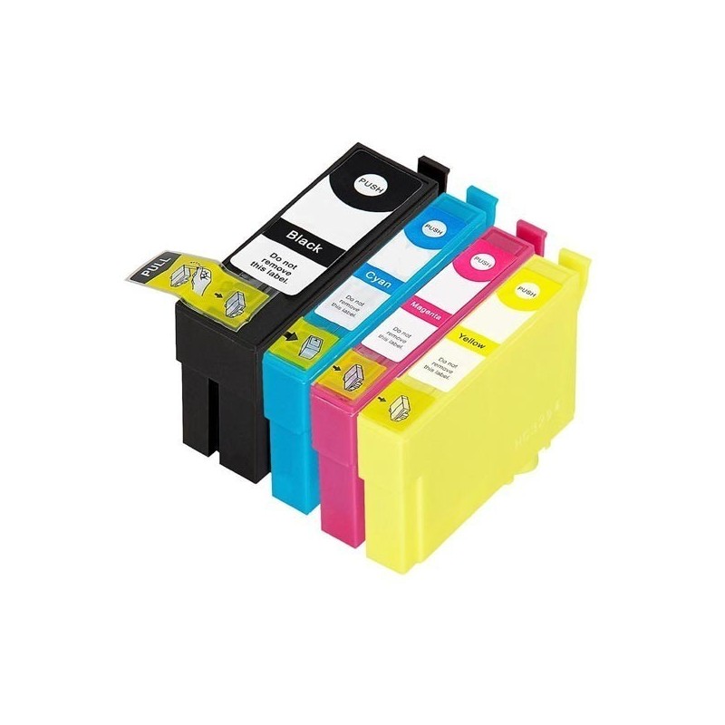 MULTIPACK 4PZ CARTUCCIA ORIGINALE EPSON 34XL C13T34764020 Workforce Pro WF-3700 CYMK