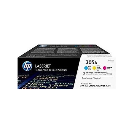 MULTIPACK 03PZ TONER ORIGINALE HP CMY CF373AM LaserJet CM 1312