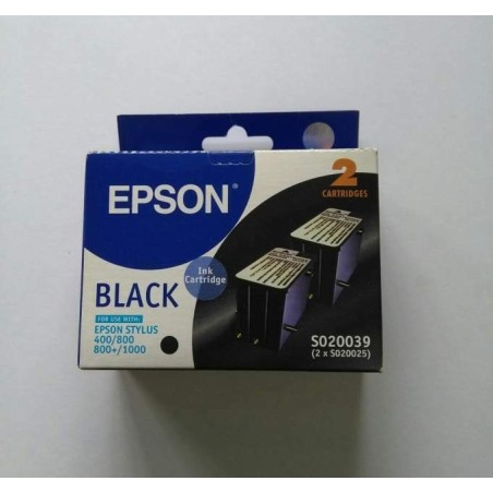 Cartuccia Compatibile EPSON STYLUS S020039 400 800 S020025 NERO
