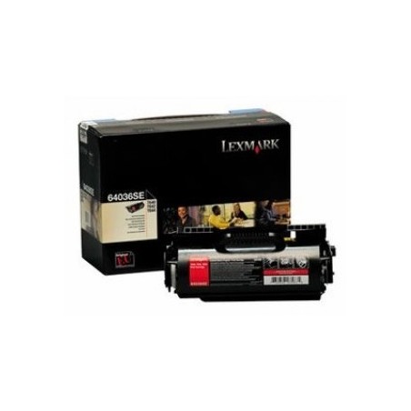 Toner ORIGINALE Lexmark T640 T642 T644 0064036SE 64036SE 6K NERO
