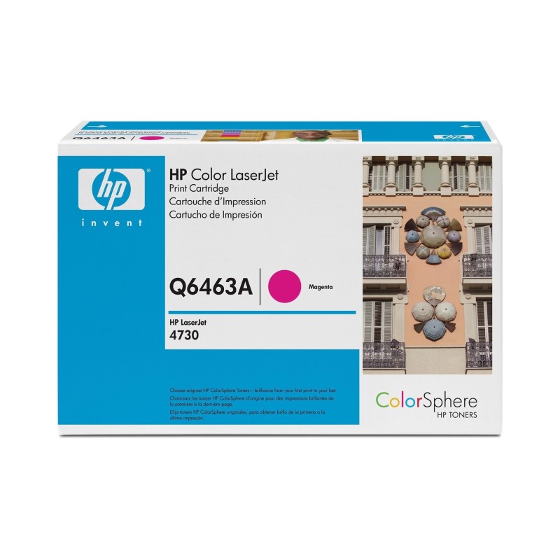 Toner Rigenerato HP COLOR LASERJET 4730 Q6463A Magenta 12K