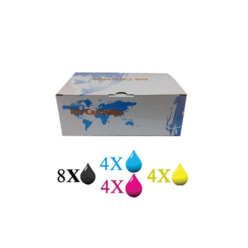 MULTIPACK 10 Cartucce Compatibili BROTHER LC-980 LC-1100 Dcp585Cw