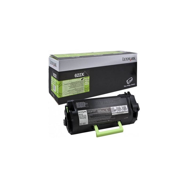 Toner COMPATIBILE per Lexmark 62D2X00 622X MX711 MX810 MX811 MX812 NERO 45K