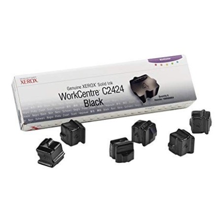 CARTUCCIA ORIGINALE XEROX 108R00663 Workcentre 2424 C-2424 NERO 3 STICKS