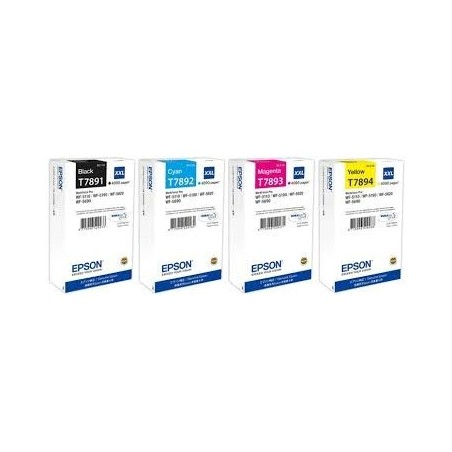 Cartuccia Compatibile EPSON Workforce Pro WF-5100 C13T789140 T7891 XXL NERO
