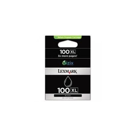 Cartuccia ORIGINALE LEXMARK 100XL 14N1092E Lexmark Genesis S815 NERO