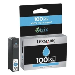 Cartuccia ORIGINALE LEXMARK 100XL 14N1093E Lexmark Genesis S815 CIANO