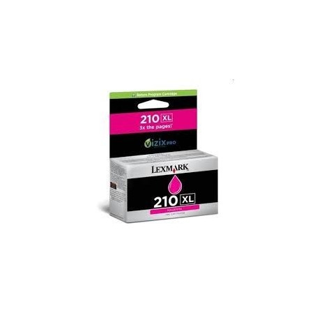 CARTUCCIA ORIGINALE LEXMARK 210XL 14L0176E MAGENTA