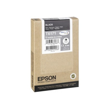 CARTUCCIA ORIGINALE EPSON C13T617100 T6171 NERO Altro B500 