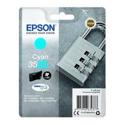 Cartuccia ORIGINALE EPSON 35 c13t35844010 T3484 GIALLO Workforce Pro WF-4700