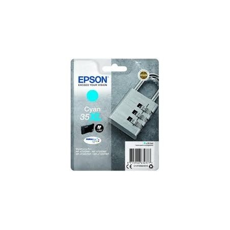 Cartuccia ORIGINALE EPSON 35 c13t35844010 T3484 GIALLO Workforce Pro WF-4700