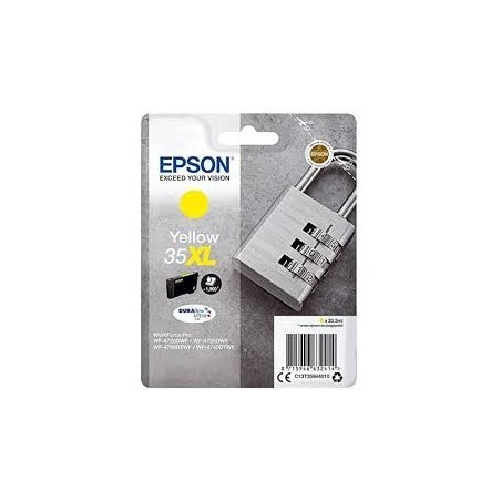 Cartuccia ORIGINALE EPSON C13T35924010 T3592 35XL CIANO Workforce Pro WF-4700