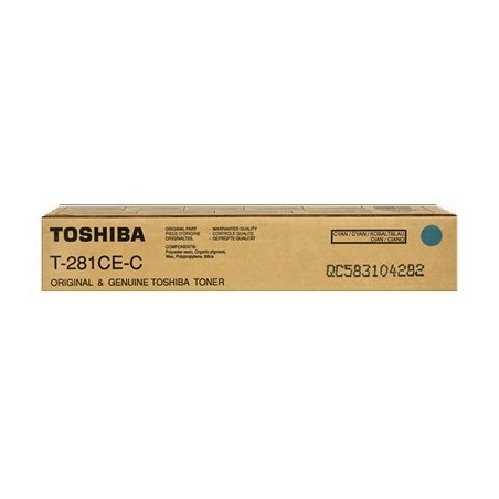 TONER ORIGINALE TOSHIBA 6AK00000034 / T281CEK - CIANO 281C 351C  451C 10.000 COPIE E-Studio 281C