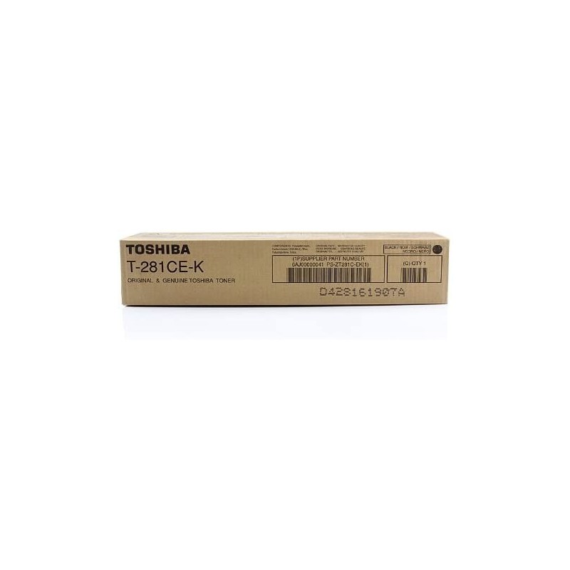 TONER ORIGINALE TOSHIBA 6AK00000034 T-281CE-EK T281CEK - NERO 27.000 COPIE E-Studio 281C