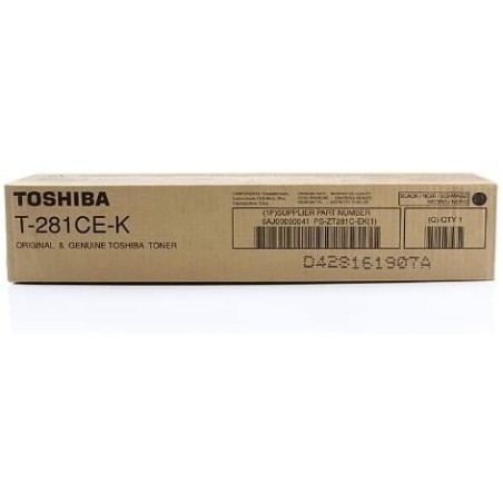 TONER ORIGINALE TOSHIBA 6AK00000034 T-281CE-EK T281CEK - NERO 27.000 COPIE E-Studio 281C