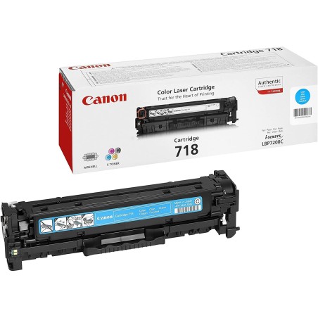 Toner COMPATIBILE CANON LBP 7200 2661B002 718C CC531A HP CM 2320 MFP Ciano