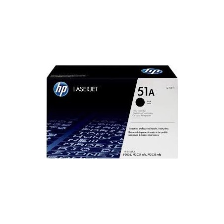 Toner COMPATIBILE HP Laserjet M3027 Q7551A 51A NERO