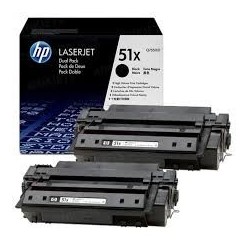 Toner BIPACK ORIGINALE HP Laserjet M3027 MFP NERO Q7551XD 51X
