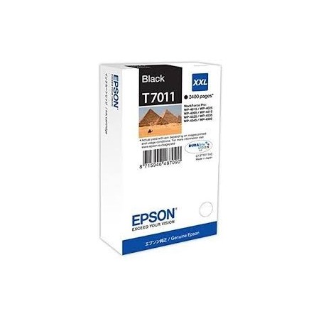 Cartuccia Compatibile EPSON T7011 WorkForce Pro WP-4000 NERO XXL - 70ml 