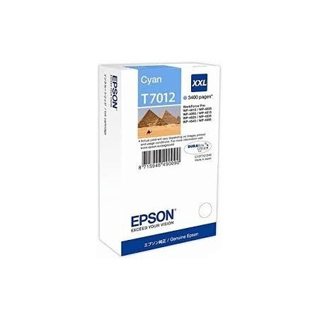 Cartuccia Compatibile EPSON T7012 WorkForce Pro WP-4000 CIANO XXL - 36ml