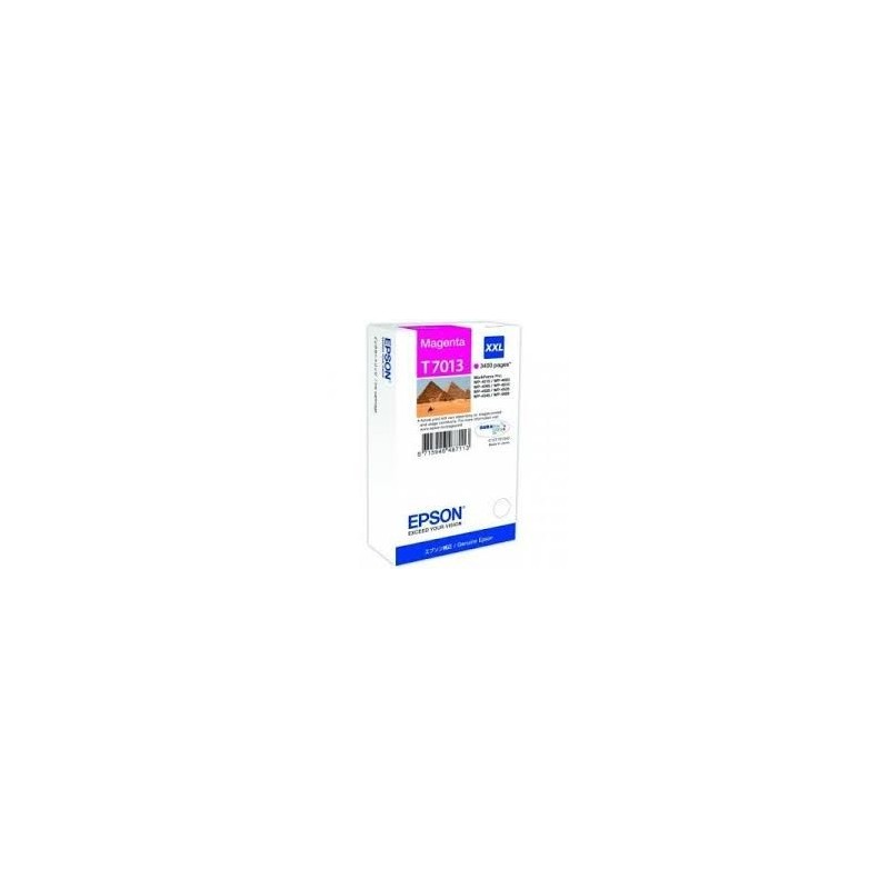 Cartuccia ORIGINALE EPSON T7013 WorkForce Pro WP-4000 MAGENTA XXL - 36ml 