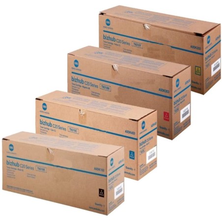 Toner Compatibile Konica Minolta BIZHUB C20P TN-318Y GIALLO