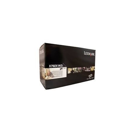 Toner ORIGINALE LEXMARK X792 C792X1KG NERO 20K