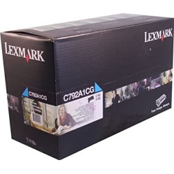 Toner COMPATIBILE LEXMARK C792 X790 C790 X792 C792A1CG 6K CIANO