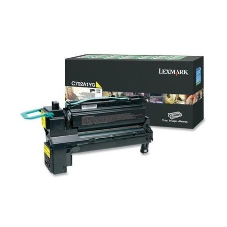 Toner LEXMARK C792 X790 C790 X790 C792A1YG 6K GIALLO
