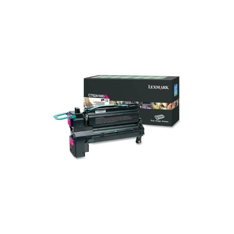 Toner LEXMARK C792 X790 C790 X792 C792A1MG 6K MAGENTA