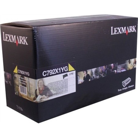 Toner ORIGINALE LEXMARK C792 C790 C792X1YG