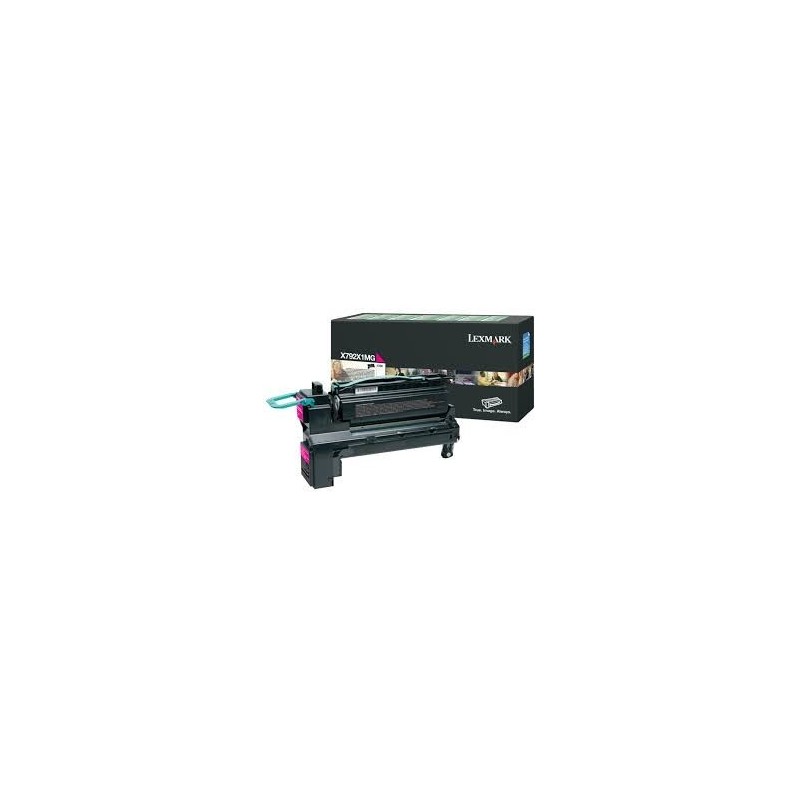 Toner LEXMARK X792 X790 X792X1MG MAGENTA 20K