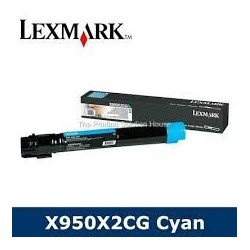 Toner  LEXMARK X950 X950X2CG CIANO 24K