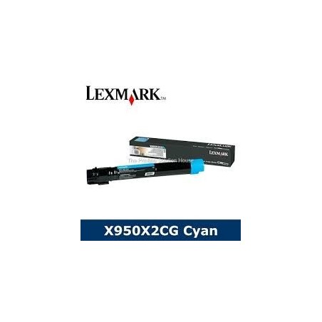 Toner  LEXMARK X950 X950X2CG CIANO 24K
